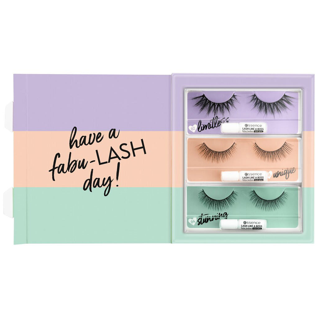 Essence 3x Lash Like A Boss False Lashes 01 My Most Loved Lashes (Contents)