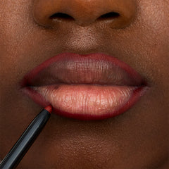 Essence 8H Matte Comfort Lip Liner (0.3g) - Model Shot 4 [08 Dark Berry]