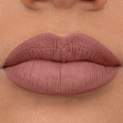 Essence 8H Matte Liquid Lipstick (2.5ml) - Model Shot 1 [02 Silky Hazelnut]