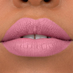 Essence 8H Matte Liquid Lipstick (2.5ml) - Model Shot 2 [06 Cool Mauve]