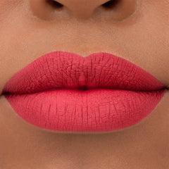 Essence 8H Matte Liquid Lipstick (2.5ml) - Model Shot 2 [07 Classic Red]