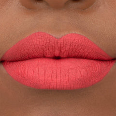 Essence 8H Matte Liquid Lipstick (2.5ml) - Model Shot 1 [09 Fiery Red]