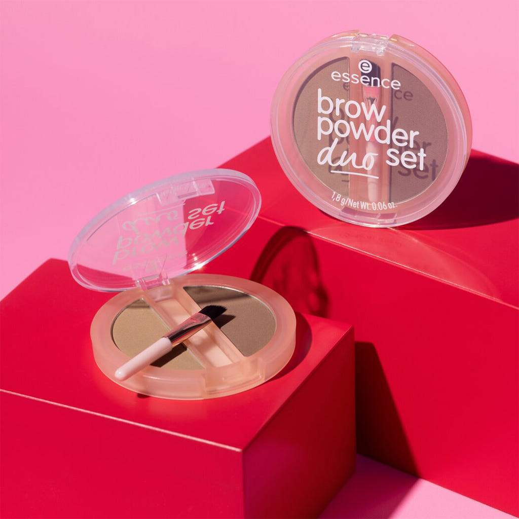 Essence Brow Powder Duo Set (1.8g) - Lifestyle Shot 2 [01 Light]