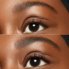 Essence Brow Powder Duo Set (1.8g) - Model Shot 1 (Before & After) [03 Dark]