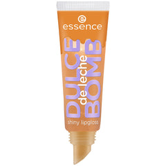 Essence Dulche De Leche Bomb Shiny Lipgloss (10ml) - Open Tube
