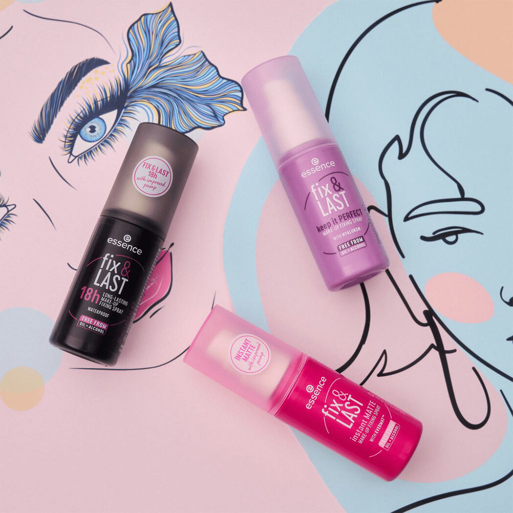 Essence Fix & Last Keep It Perfect Makeup Fixing Spray (50ml) - Lifestyle Shot 4