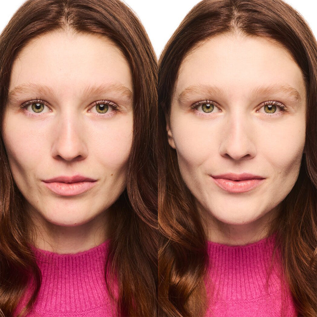 Essence Foundation Stick (10g) - Model Shot 1 (Before & After) [100]
