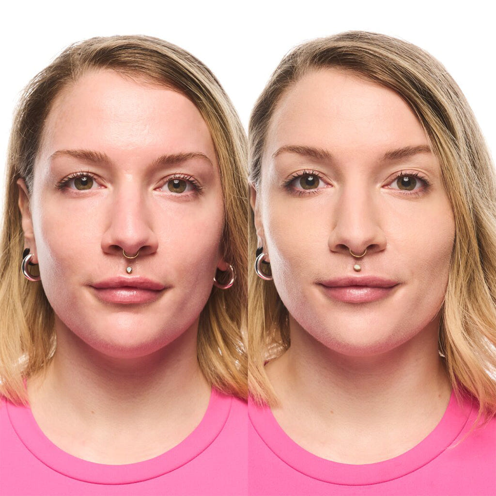 Essence Foundation Stick (10g) - Model Shot 1 (Before & After) [120]
