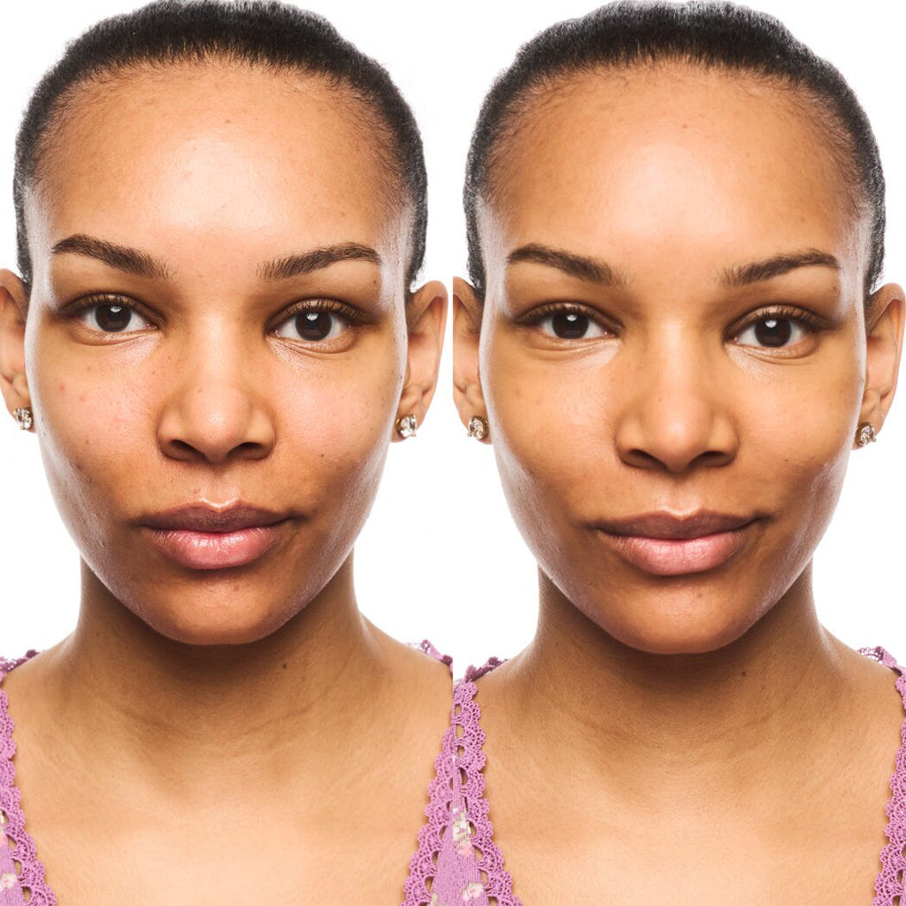 Essence Foundation Stick (10g) - Model Shot 1 (Before & After) [220]