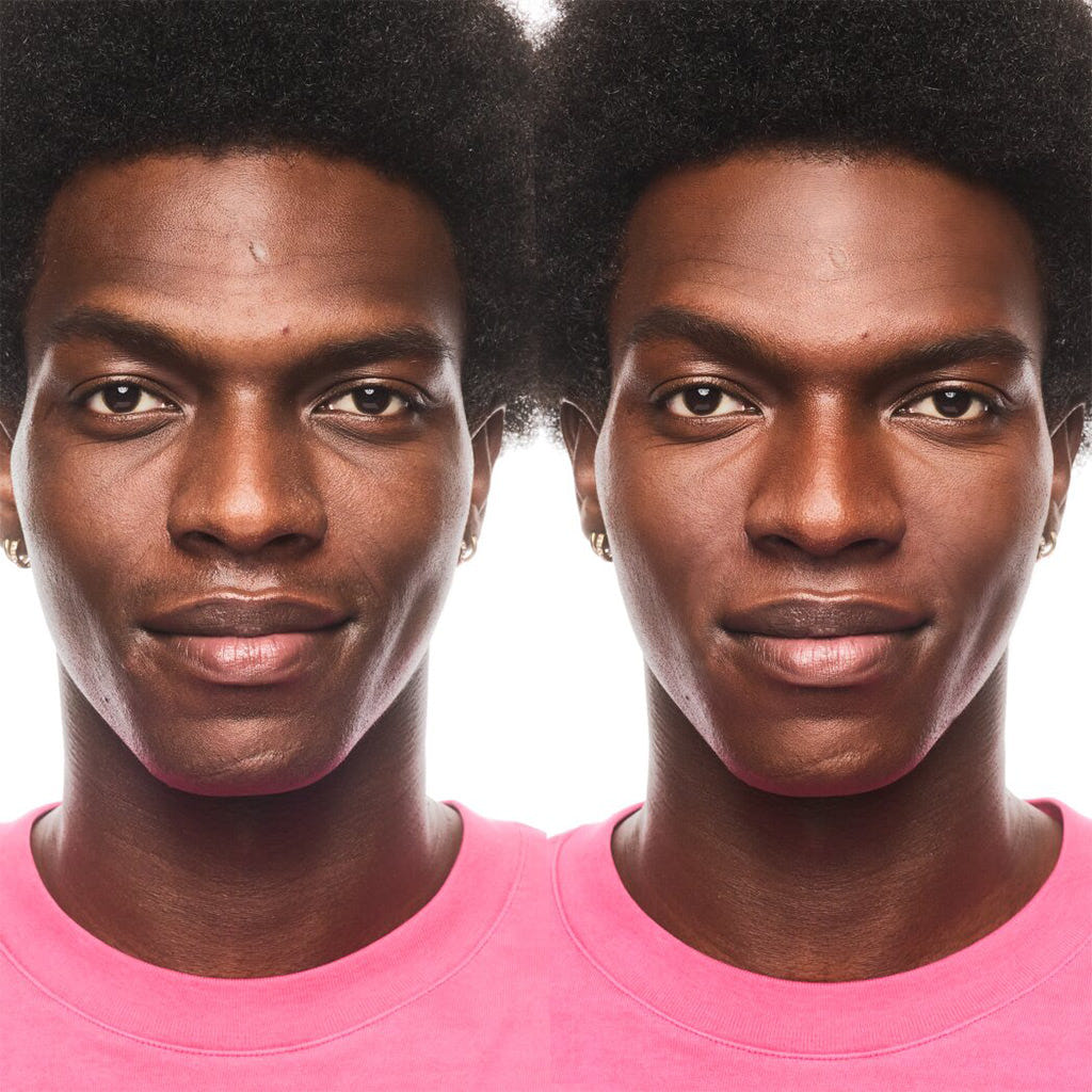 Essence Foundation Stick (10g) - Model Shot 1 (Before & After) [340]