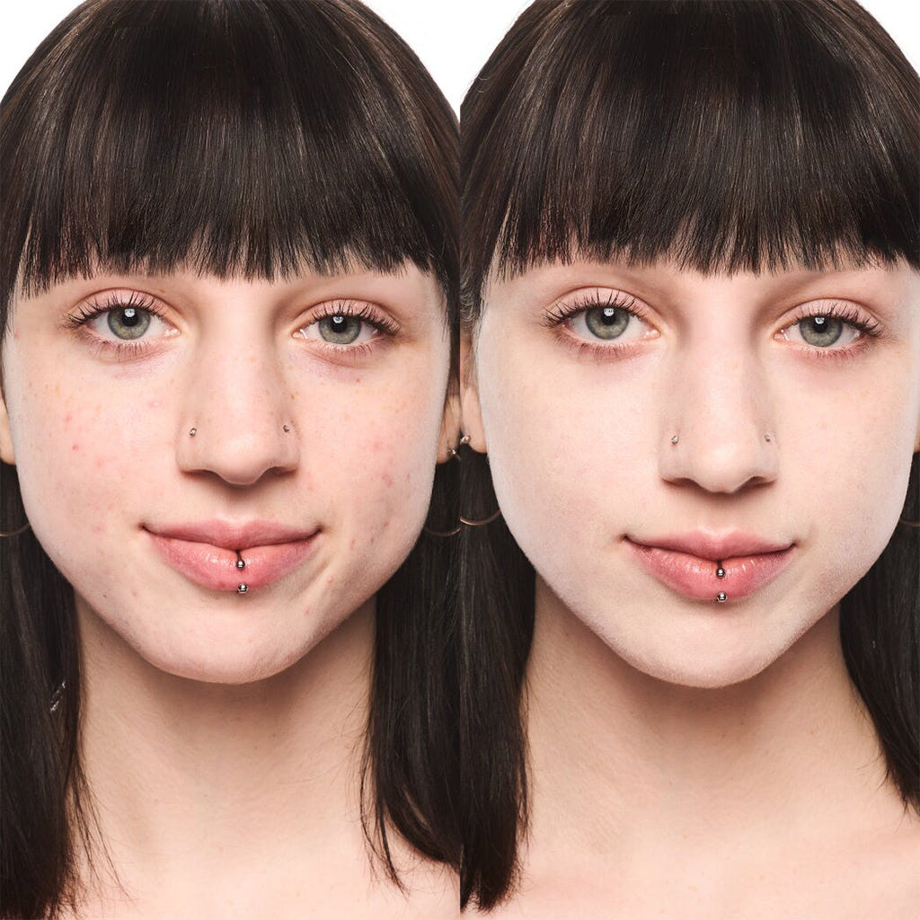 Essence Foundation Stick (10g) - Model Shot 1 (Before & After) [70]