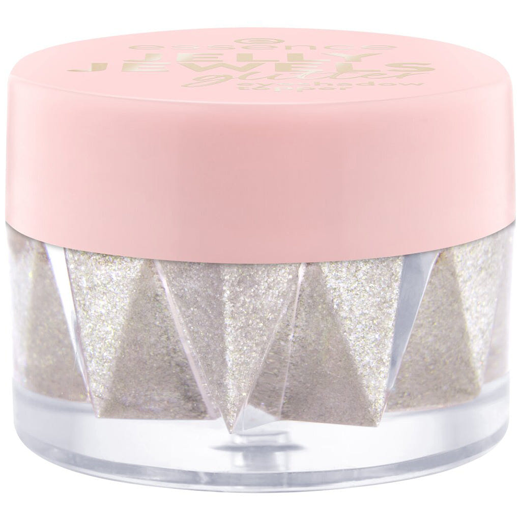 Essence Jelly Jewels Glitter Eyeshadow Topper (4.2g) - Pot [01 Golden Glam]