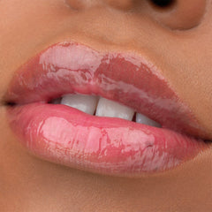 Essence Juicy Bomb Shiny Lipgloss (10ml) - Model Shot 2 [104 Poppin' Pomegranate]