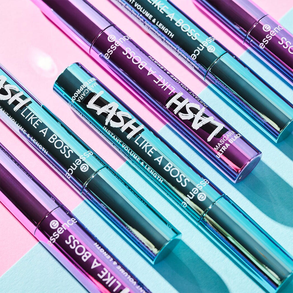 Essence Lash Like A Boss Instant Volume & Length Mascara Ultra Black (9.5ml) - Lifestyle Shot 2