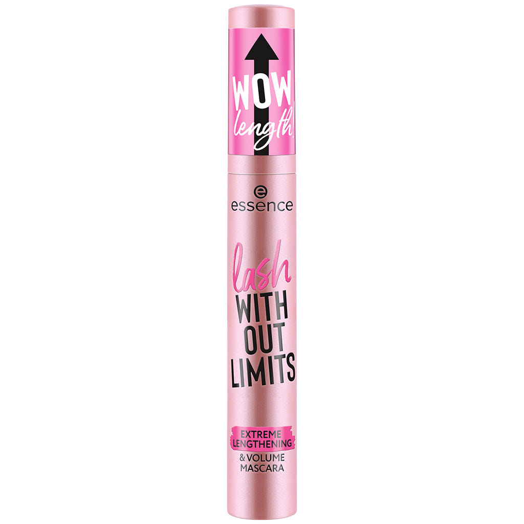 Essence Lash Without Limits Ultra Black Extreme Lengthening & Volume Mascara (13ml) - Tube