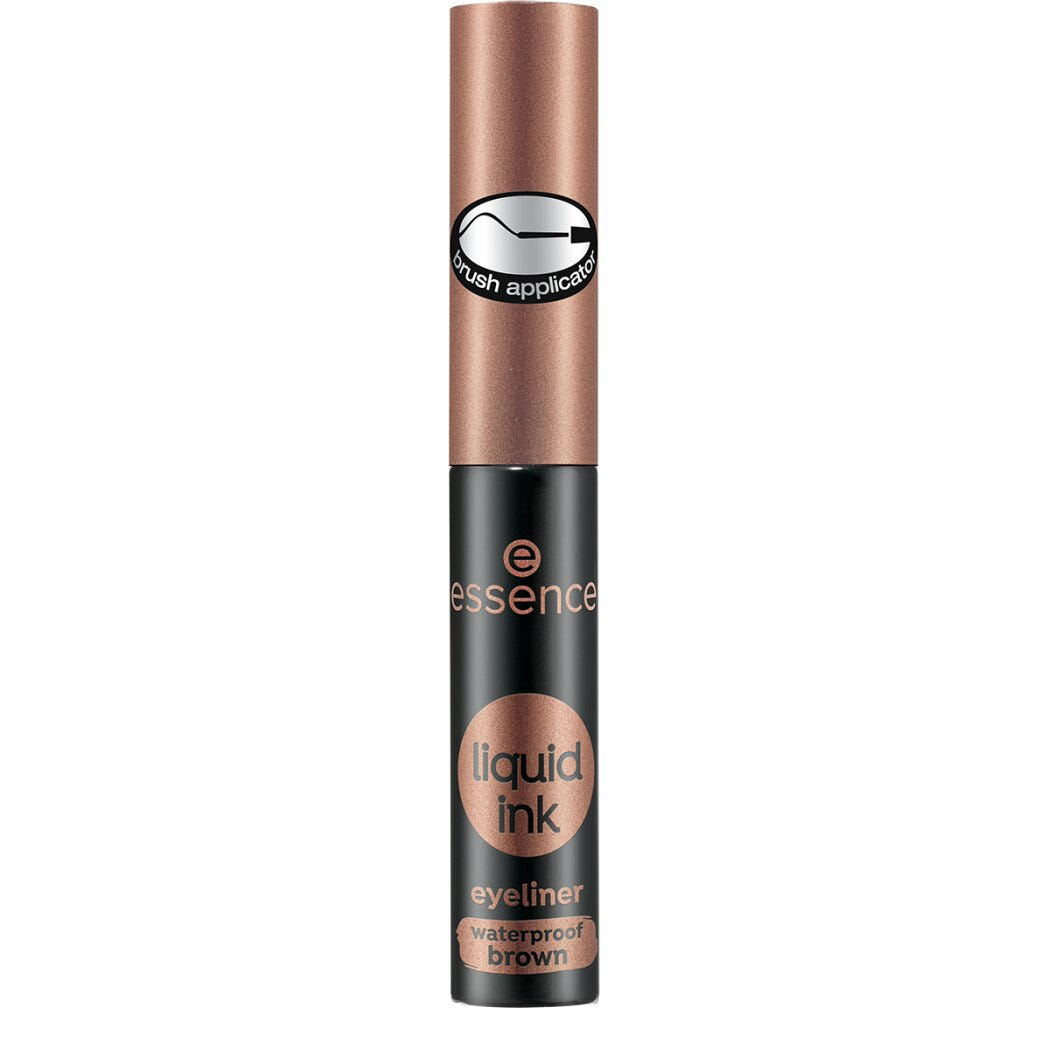 Essence Liquid Ink Eyeliner Waterproof Brown (3ml) - Tube