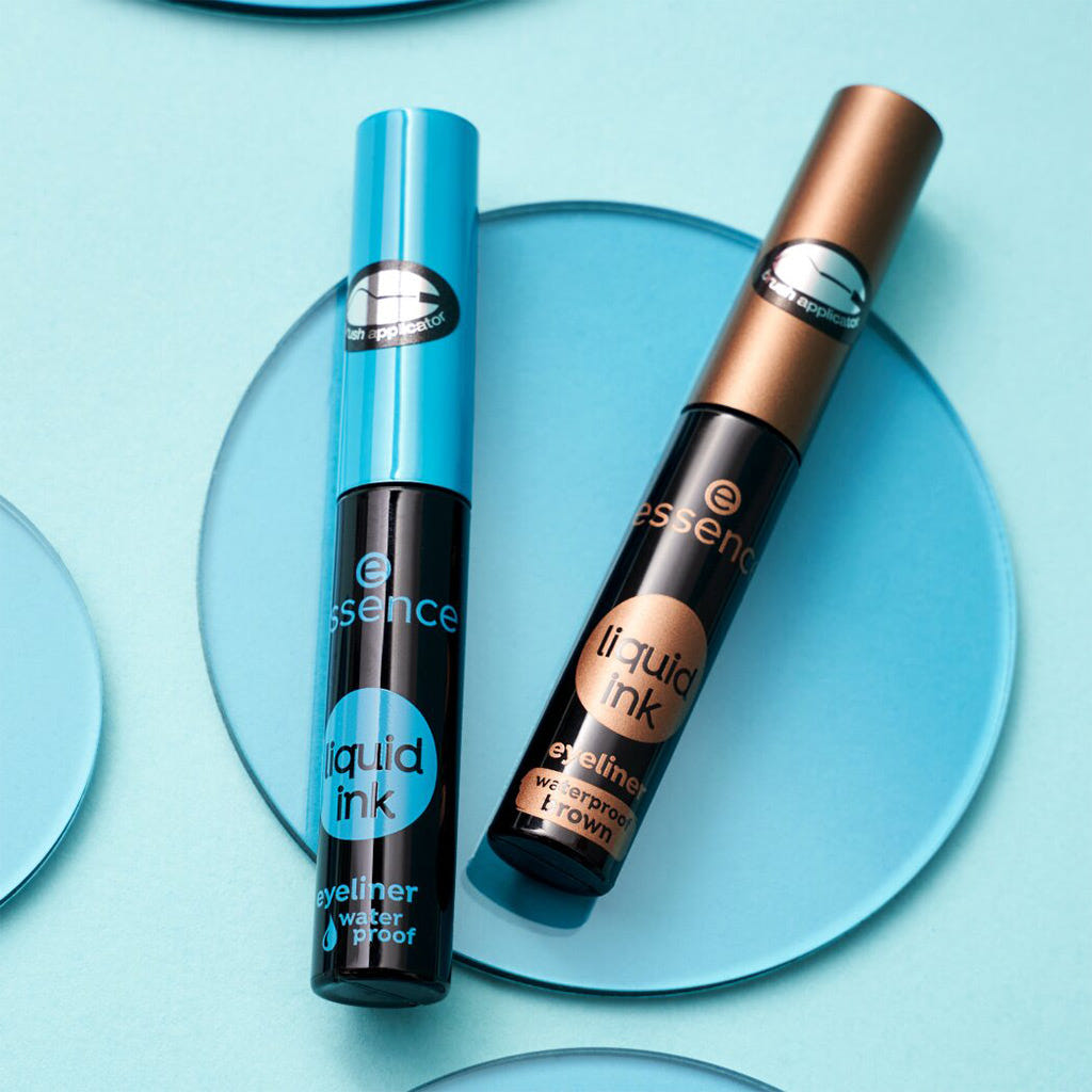 Essence Liquid Ink Eyeliner Waterproof Brown (3ml) - Lifestyle Shot 2