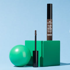 Essence Make Me Brow Eyebrow Gel Mascara (3.8ml) - Lifestyle Shot [07 Dark Browny Brows]