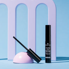 Essence Make Me Brow Eyebrow Gel Mascara (3.8ml) - Lifestyle Shot [08 Black Brows]