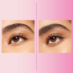 Essence Make Me Brow Eyebrow Gel Mascara (3.8ml) Model Shot [02 Browny Brows]