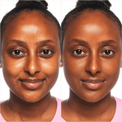 Essence Natural Matte Mousse Foundation (16g) - Model Shot 1 (Before & After) [56]