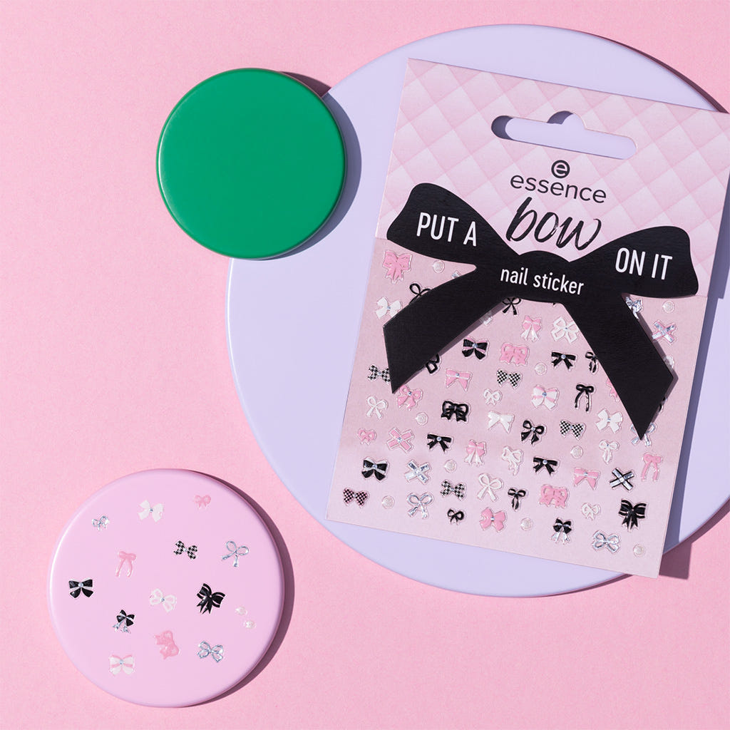 Essence Put A Bow On It Nail Sticker (Lifestyle Shot)