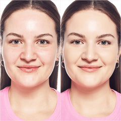 Essence Stay All Day 16H Long Lasting Foundation (30ml) - Model Shot 1 (Before & After) [02 Soft Ivory]