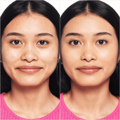 Essence Stay All Day 16H Long Lasting Foundation (30ml) - Model Shot 1 (Before & After) [10 Soft Beige]