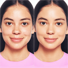 Essence Stay All Day 16H Long Lasting Foundation (30ml) - Model Shot 1 (Before & After) [30 Soft Sand]