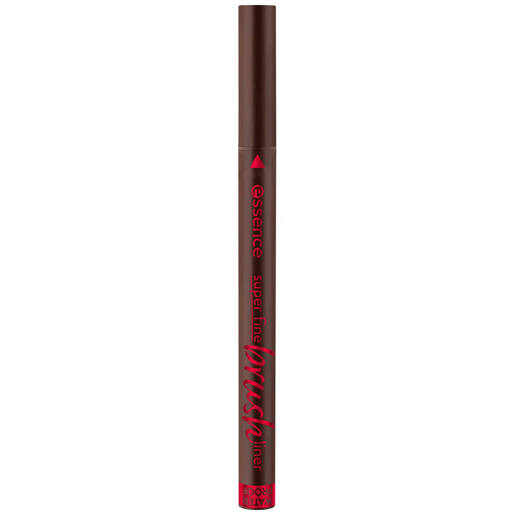 Essence Super Fine Brush Liner Waterproof 02 Light Brown (0.7g) - Tube