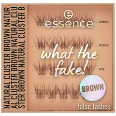 Essence What The Fake! False Lashes Natural Cluster Brown
