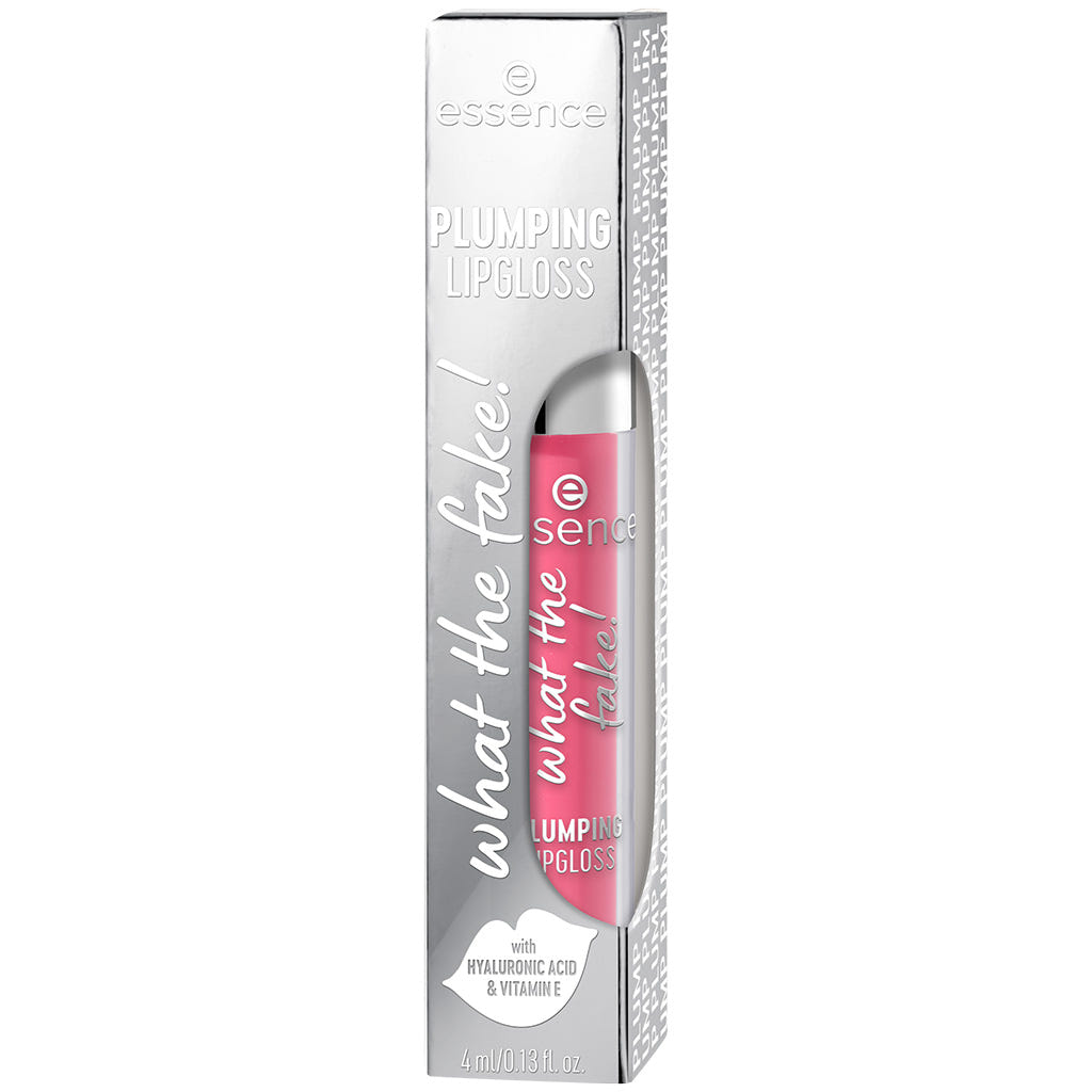Essence What The Fake! Plumping Lipgloss (4ml) - Packaging [102 Pink About It]