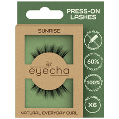 Eyecha Eco Press-On False Lashes - Sunrise