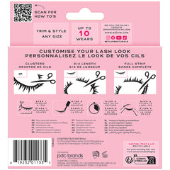 Eylure Build Your Lash - Naturals (Back of Packaging)