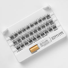 Eylure Cluster Lashes - Light & Fluffy No. 28 (Tray Shot)
