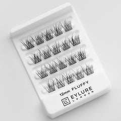 Eylure Cluster Lashes Refill Pack - Fluffy 12mm (Tray Shot)