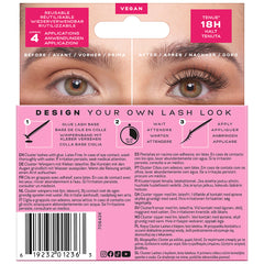Eylure Cluster Lashes - Voluminous No. 10 (Back of Packaging)