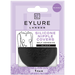 Eylure Silicone Nipple Covers Black (Packaging Shot) [black]