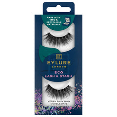 Eylure Eco Lash and Stash False Eyelashes - Double Date