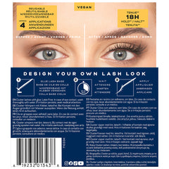 Eylure Faux Mink Clusters - Wet Look No. 30 (Back of Packaging)