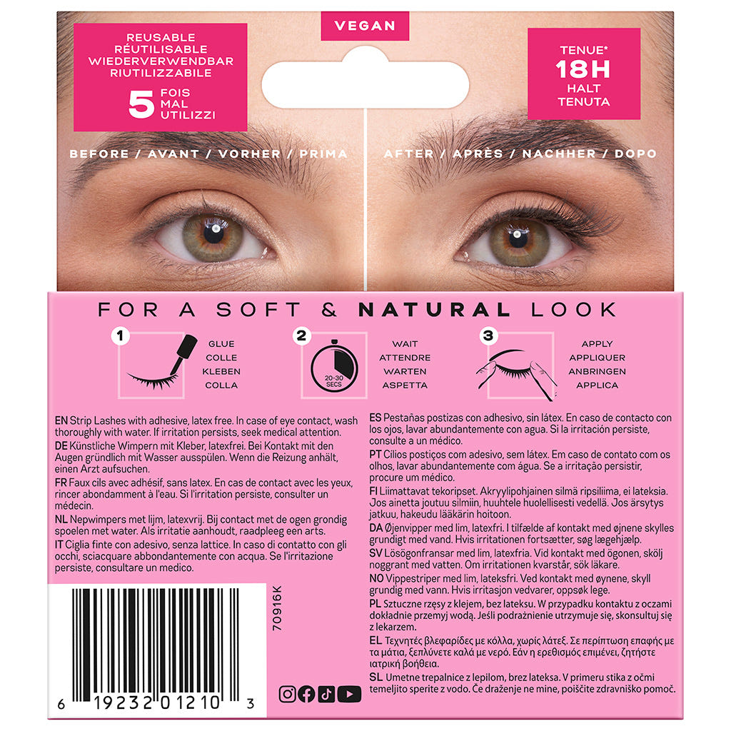 Eylure Half Lash No. 3 (Back)