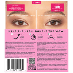 Eylure Half Lash No. 4 (Back of Packaging)