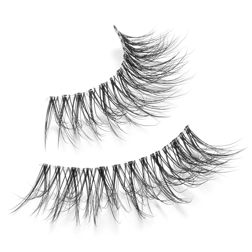 Eylure Light & Wispy Lashes - 162 (Shorter Lash Band) - Lash Scan 2