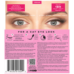 Eylure Light & Wispy Lashes 172 (Back of Packaging)