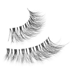 Eylure Light & Wispy Lashes - 166 (Shorter Lash Band) - Lash Scan 2