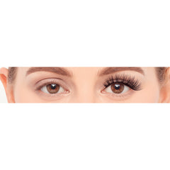 Eylure Luxe Silk Lashes - Emerald (Model Shot)