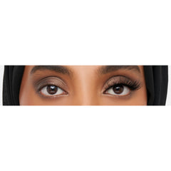 Eylure Luxe Velvet Noir Lashes - Twilight (Model Shot)