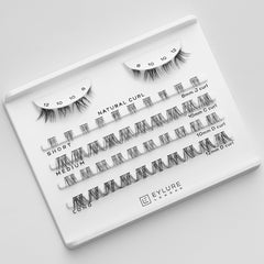 Eylure Mixed Clusters Kit - Natural Curl (Tray Shot)