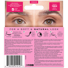 Eylure Naturals Lashes 039 (Back of Packaging)