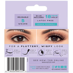 Eylure Party Perfect Lashes - Beloved (Back of Packaging)